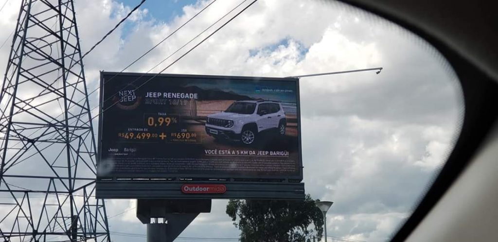 product model outdoor billboard P10 country Brazil插图