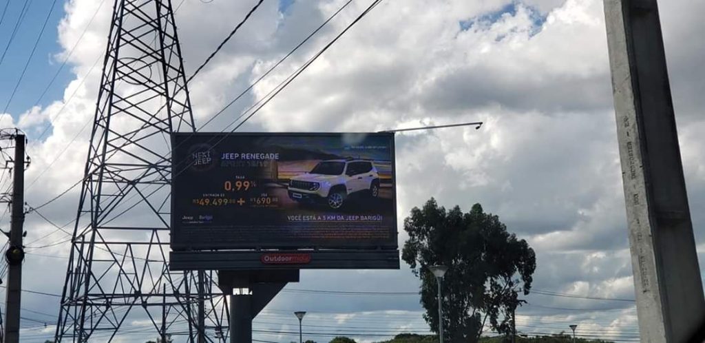 product model outdoor billboard P10 country Brazil插图1